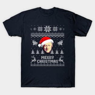 Bill Clinton Merry Christmas T-Shirt